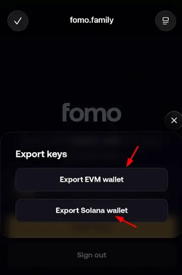 Contact fomo app support