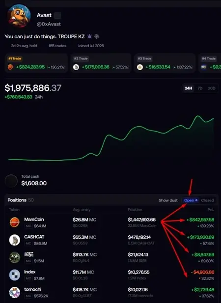 FOMO Solana app trading