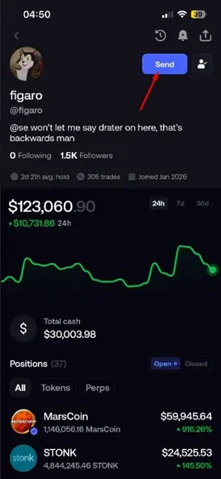 FOMO app earning
