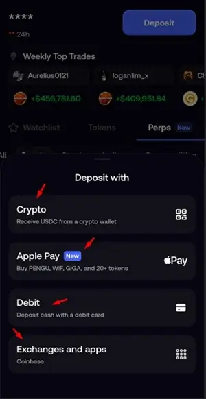FOMO trading app withdraw explained