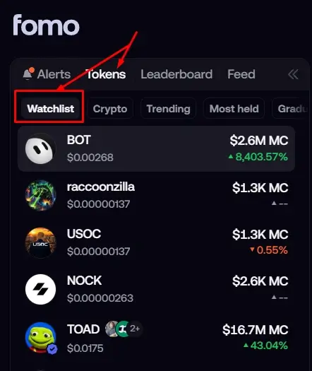 How to Use FOMO crypto App