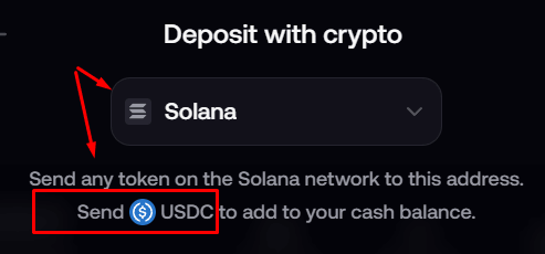 swap solana for usdc on fomo app