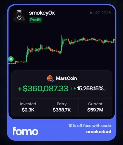 close trade on FOMO App