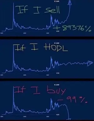 hodl mememcoin trading slang