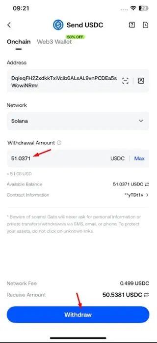 fomo app deposit methods