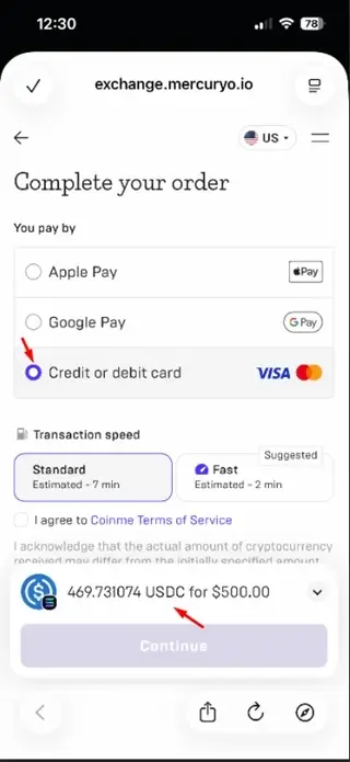 the FOMO App Apple Pay
