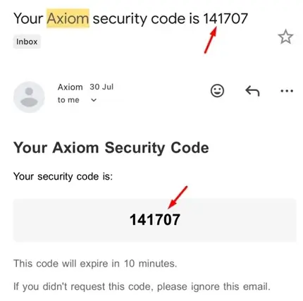 Axiom rewards
