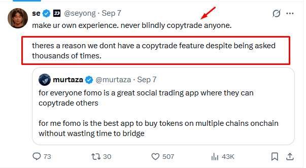 copy trading on fomo now