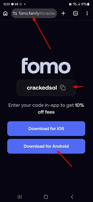 fomo app download for iPhone