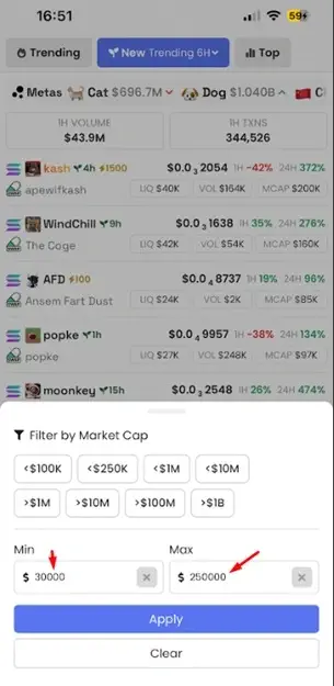 memecoin trading top holders