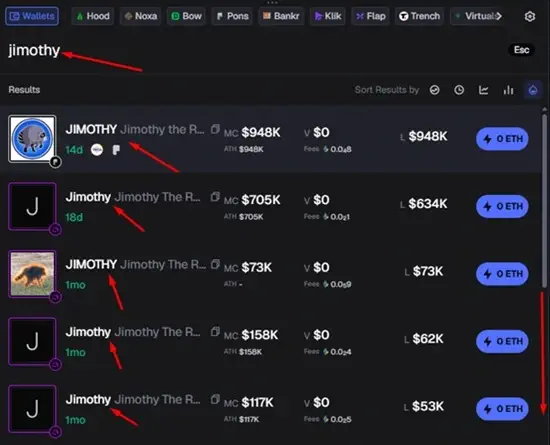 the memecoin trading platforms